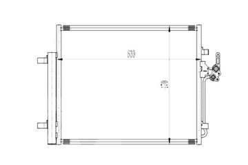 ABAKUS КОНДЕНСАТОР КОНДИЦИОНЕРА S60 V60 10- S80 06- V70 06- XC 60 08-