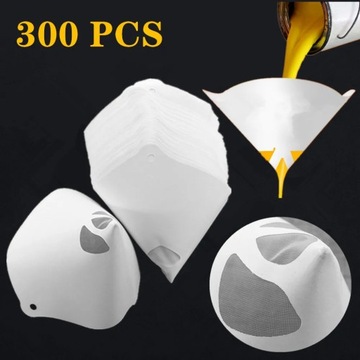 50/100/200/300pcs Paper Paint Strainers Paper