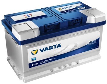 АККУМУЛЯТОР VARTA 5804060743132 F17 12V 80AH 740A