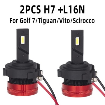 STYL H7 H7 L16N 2 ШТ. ФАРА LED (СВЕТОДИОД ) H7 + АДАПТЕР 2 SZ