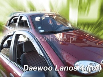 ОБТЕКАТЕЛИ HEKO DAEWOO LANOS 4D OD 1997 4 ШТУКИ