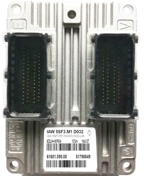 ECU FIAT PUNTO 1.2 IAW5SF3.M1 51798649 CZYSTY