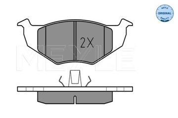 КОЛОДКИ HAM. VW P. POLO/LUPO 0252186615 MEYLE