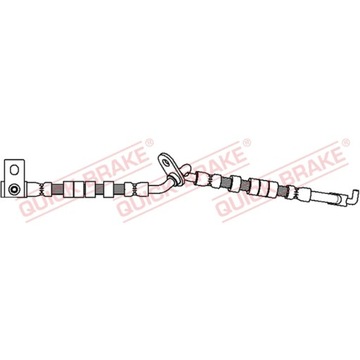 ПАТРУБОК ТОРМОЗНОЙ ГИБКИЙ QUICK BRAKE 58.801