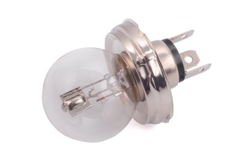 GLÜHBIRNE Z KOŁNIERZEM 12V 45/40W P45T R2 R4 WSK SHL