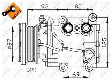 32247 РАДИАТОР ВОДЫ FORD