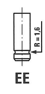 КЛАПАН ВПУСКНОЙ R6153/SCR