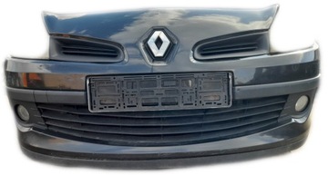 RENAULT CLIO III БАМПЕР ПЕРЕД ПЕРЕДНИЙ NV676