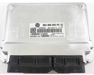 КОМПЬЮТЕР ECU SEAT LEON 06A906033HE 5WP037104 IMMO OFF