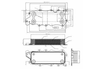 HART РАДИАТОР МАСЛА MERCEDES W204 07-