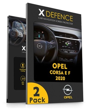 2W1 СТЕКЛО OCHRONNE NA NAWIGACJĘ ЭКРАН DO OPEL CORSA E F 2020