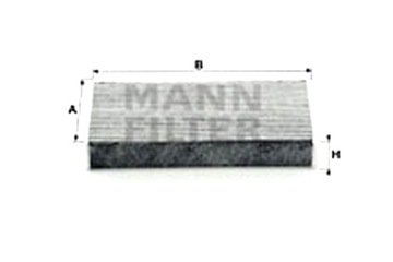 MANN-FILTER ФИЛЬТР САЛОНА Z WĘGLEM AKTYWNYM DAIHATSU SIRION TERIOS