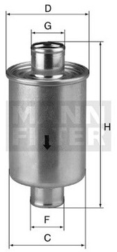 MANN-FILTER Mann-Filter W 76/1