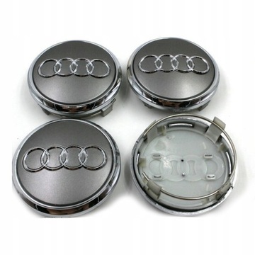 4 ШТУКИ КОЛПАЧКИ KAPSELKI ДИСКОВ ЧЕРНЫЙ 77MM AUDI Q5 Q7