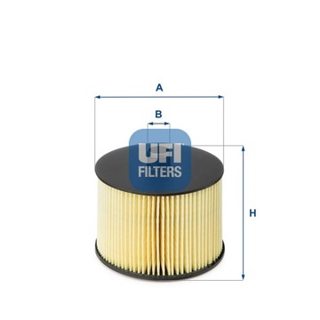 ФИЛЬТР ТОПЛИВА UFI 26.022.00