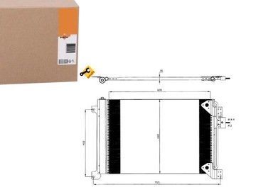 NRF КОНДЕНСАТОР РАДИАТОР КОНДИЦИОНЕРА IV5081 TSP022