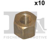 FISCHER ГАЙКА M8 6KT SW13 H=11 CU /10 ШТ/ SW13 H=11 BRAZ