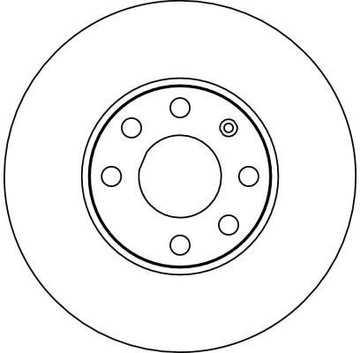 ДИСК HAM. OPEL ASTRA G DF4042 TRW TRW DF4042 ДИСК ТОРМОЗНОЙ