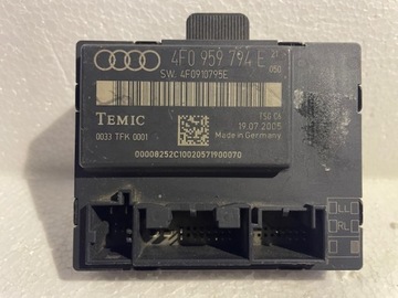 AUDI A6 C6 4F0959794E 4F0910795E МОДУЛЬ ДВЕРЬ ПРАВАЯ