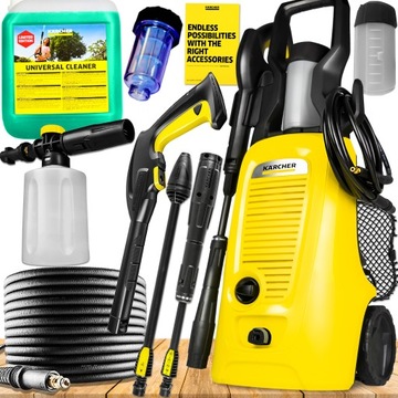 SAMOSSĄCA MYJKA CIŚNIENIOWA KARCHER K4 UNIVERSAL MOC 130 BAR +PIANOWNICA XL