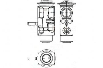 КЛАПАН РАСШИРИТЕЛЬНЫЙ - СИСТЕМА КОНДИЦИОНЕРА [BEHR HELLA]