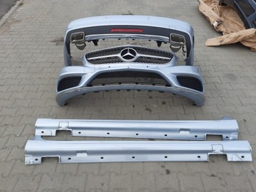 MERCEDES 218 CLS AMG РЕСТАЙЛ БАМПЕР ПЕРЕД ЗАД ПОРОГИ