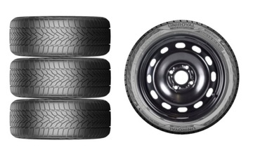 ШЕСТЕРНИ ЗИМА FIAT GRANDE PUNTO 185/65R15 UNIROYAL XL