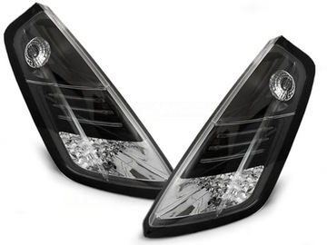 ФОНАРИ DIODOWE FIAT GRANDE PUNTO 05-09 BLACK LED (СВЕТОДИОД )