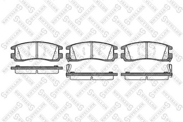 КОЛОДКИ ТОРМОЗНЫЕ MITSUBISHI 3000 GT 90-99 ЗАД