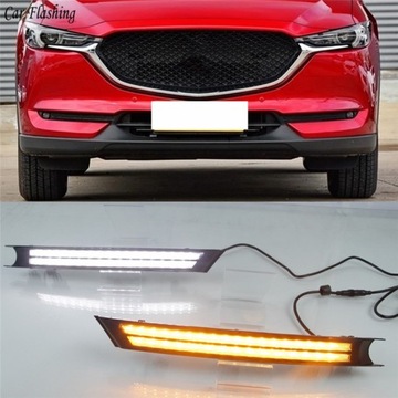 ФАРИ DO ЕЗДИ ДНЕВНОЙ LED (СВЕТОДИОД ) ХОДОВЫЕ ОГНИ ДХО MAZDA CX-5