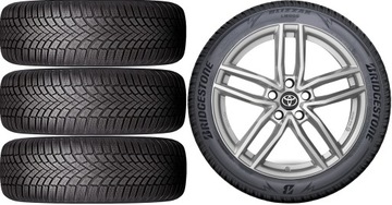 НОВЫЕ ШЕСТЕРНИ ЗИМА TOYOTA AURIS 2 II BRIDGESTONE 225/45R17