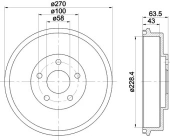 2XBĘBEN ТОРМОЗНОЙ SUBARU TEXTAR