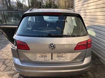 VW GOLF SPORTSVAN 1.4 TSI 2015 ГОД- КОМПЛЕКТНАЯ КРЫШКА ЗАДНЯЯ