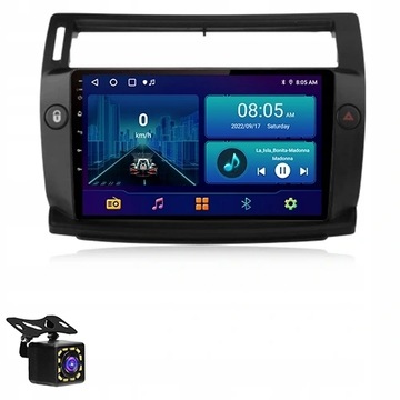 РАДІО НАВІГАЦІЯ GPS CITROEN C4 2004-2009 ANDROID