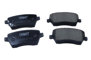 MAXGEAR КОЛОДКИ HAM. NISSAN P. MICRA/NOTE 1,2/1,5 DCI 10-