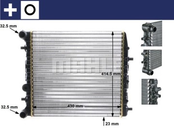 РАДИАТОР ДВИГАТЕЛЯ MAHLE CR 454 000S