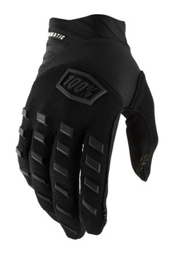 100 PROCENT ПЕРЧАТКИ CROSS/ENDURO AIRMATIC BLACK/CHARCOAL ЦВЕТ ЧЕРНЫЙ ROZM