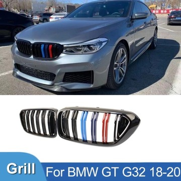 РЕШЕТКИ DO BMW SERII 6 GT G32 ПЕРЕДНЯЯ РЕШЕТКА АВТОМОБИЛЬНАЯ ABS GRILLE 2018-2020