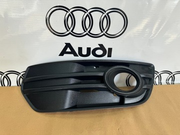 AUDI Q5 8R 8R0 2008-2012 ЛЕВАЯ РЕШЕТКА БАМПЕРА ZWYKŁEGO 8R0807681A ОРИГИНАЛ.