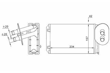 HART ОБОГРЕВАТЕЛЬ TRANSPORTER T4 90- Z КОНДИЦИОНЕРА.