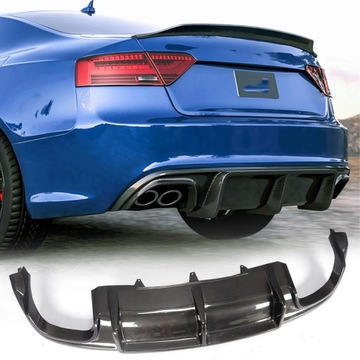 CARBON ДОКЛАДКА БАМПЕРА ДИФФУЗОР AUDI A5 SLINE S5 КУПЕ 2012-2016