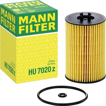 MANN-FILTER HU 7020 Z КОМПЛЕКТ ФИЛЬТРОВ OLEJOWYCH С ПРОКЛАДКОЙ