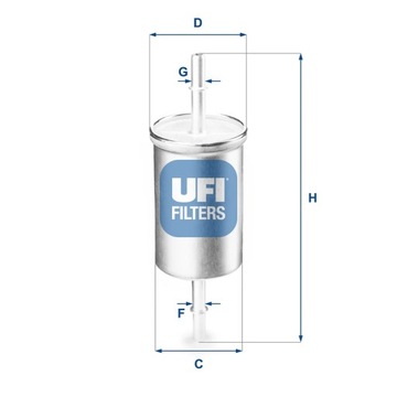 ФИЛЬТР ТОПЛИВА UFI 31.769.00