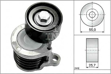 НАТЯЖИТЕЛЬ РЕМНЯ ПОЛИКЛИНОВОГО INA 6512002270 57540 0053