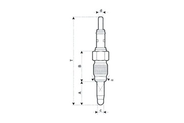 MAGNETI MARELLI СВЕЧА НАКАЛА MM AUDI A3 1.9 TDI '96-'01 FORD GALAXY