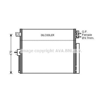 КОНДЕНСАТОР, КОНДИЦИОНЕР AVA QUALITY COOLING JE1D