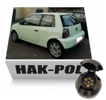 КРЮК HOLOWNICZY+WIĄZKA DO VW VOLKSWAGEN LUPO OD1998