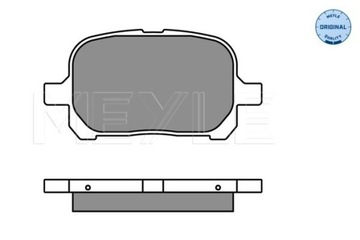 MEYLE КОЛОДКИ HAM. TOYOTA P. CAMRY