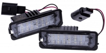 ЛАМПОЧКИ НОМЕРА НОМЕРА ФАРИ LED (СВЕТОДИОД ) VOLKSWAGEN SKODA SEAT VW PORSCHE