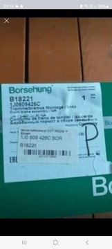 BORSEHUNG B18221 ПАНЕЛЬ ROZBRYZGIWUJĄCY, ДИСК ТОРМОЗНОЙ